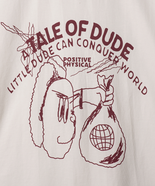 Dude Short T-shirt Ivory JIST2629