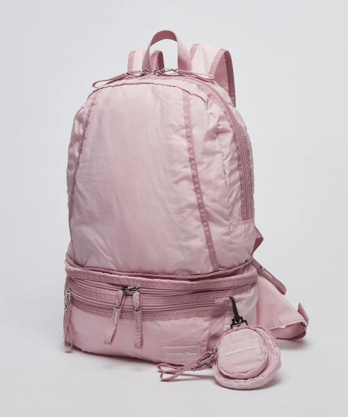 [Archivepke x Ribbonbit] 2way backpack(Light pink)