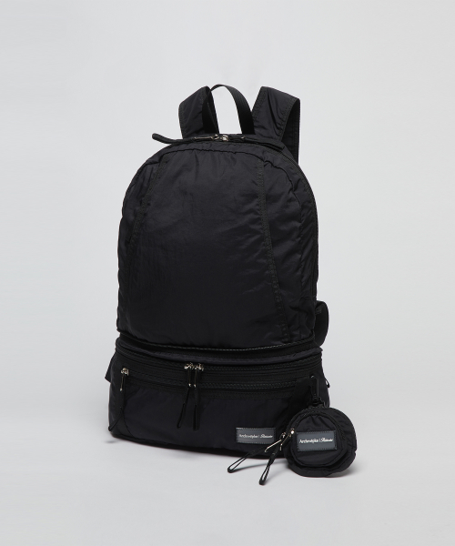 [Archivepke x Ribbonbit] 2way backpack(Black)