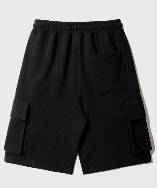 Flash Summer Cargo Half Pants Black KJSP2560