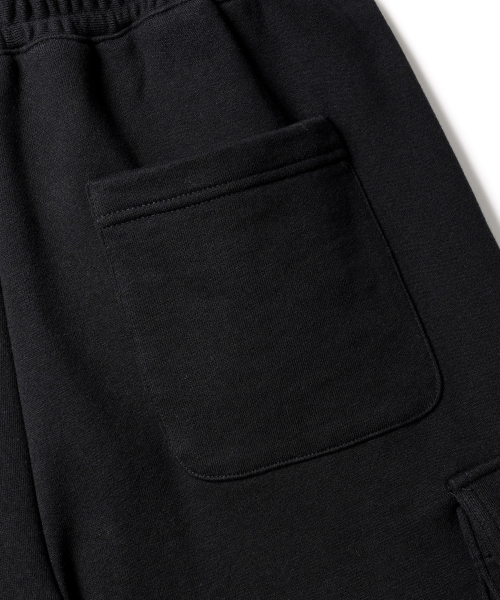 Flash Summer Cargo Half Pants Black KJSP2560