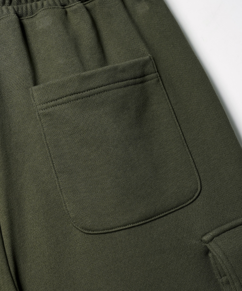 Flash Summer Cargo Half Pants Khaki KJSP2560