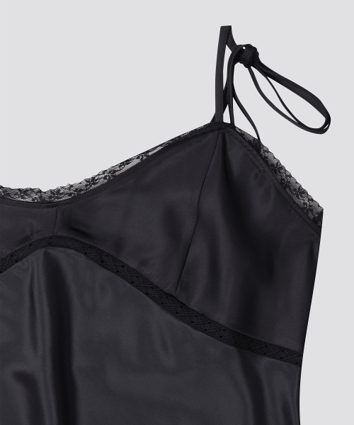 [Archivepke x Ribbonbit] Veil dress(Black)