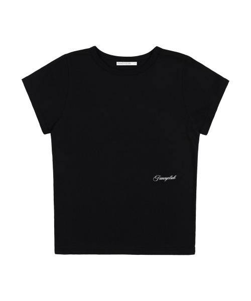 REBIRTH OF HEAVEN CROP TEE (BLACK) F25QB135
