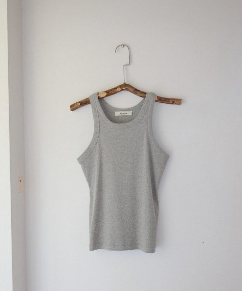 Day Sleeveless_Melange Gray