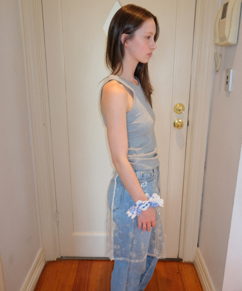 Day Sleeveless_Melange Gray
