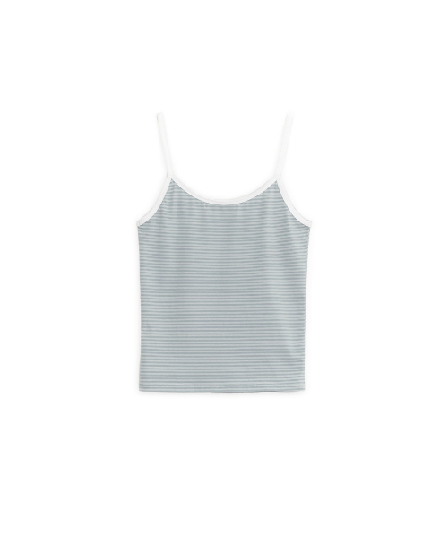 Sunburn Basic Sleveless Top, SKY BLUE
