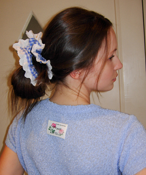 Diony Scrunchie_Sky