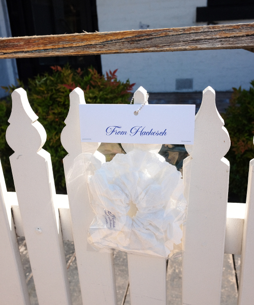 Jasmin Scrunchie_White