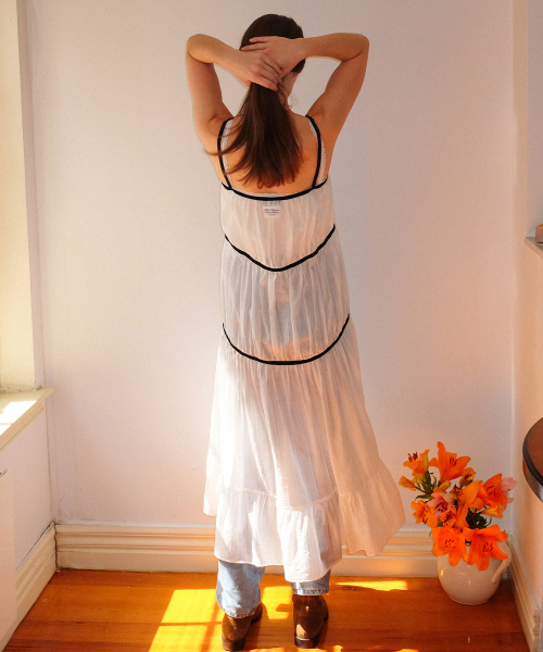 Celina Dress_White