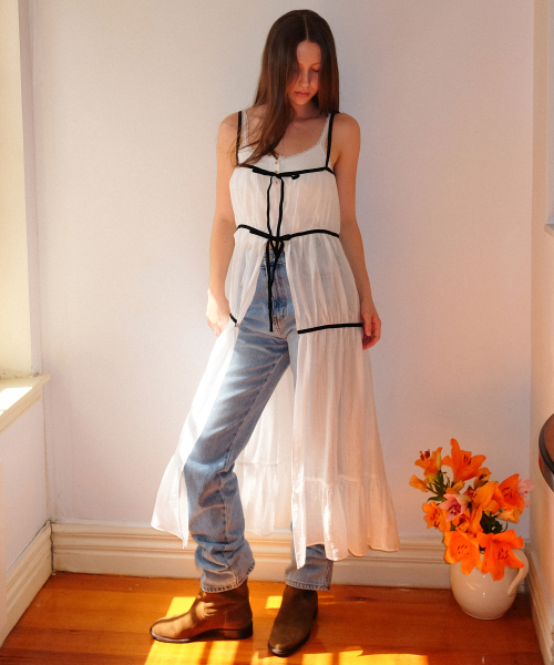 Celina Dress_White