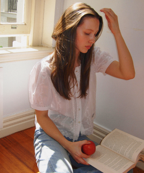 Fontana Blouse_White