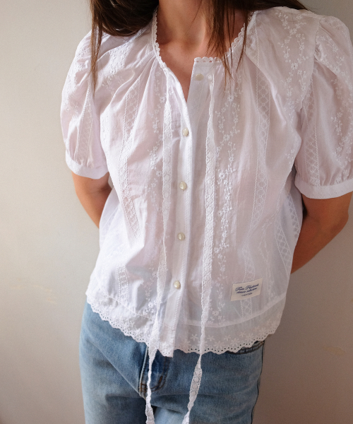 Fontana Blouse_White