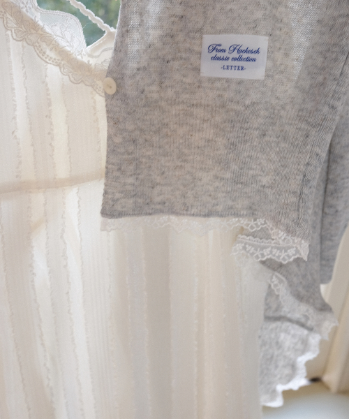 Santorini Cardigan_Melange Gray