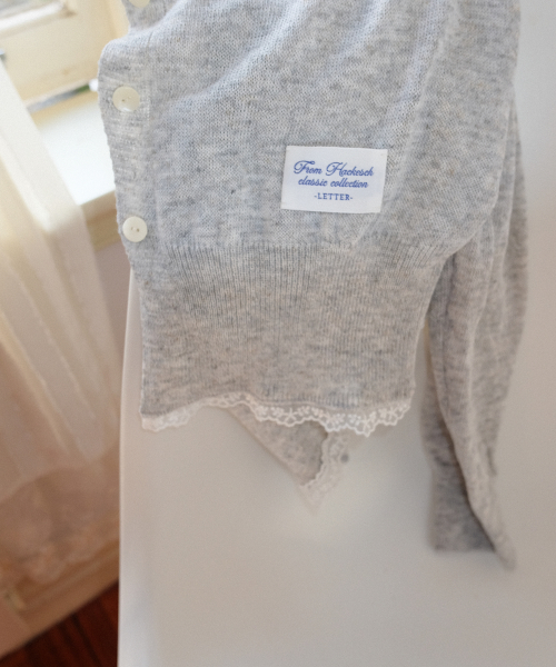 Santorini Cardigan_Melange Gray