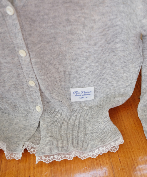 Santorini Cardigan_Melange Gray