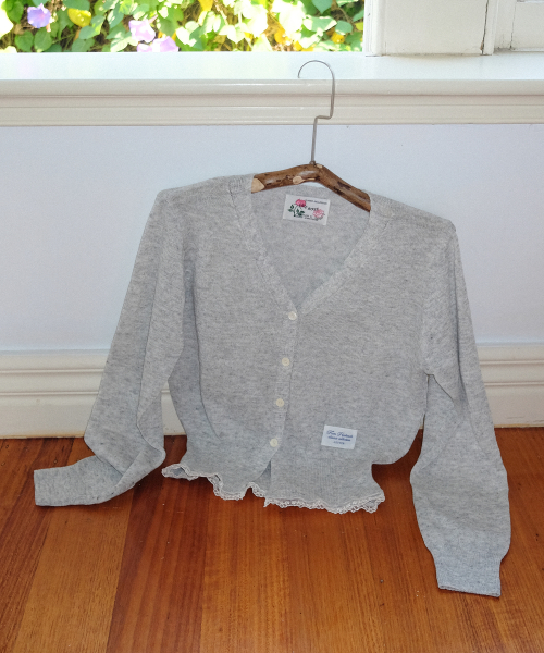 Santorini Cardigan_Melange Gray