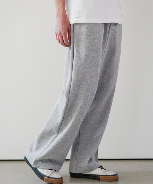 Airy Flare Sweat Pants Gray JULP2626