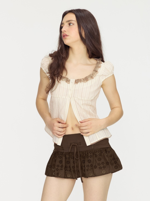 SUGAR PUFF BLOUSE (2 Colors)