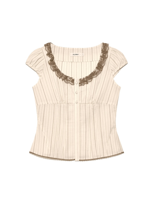 SUGAR PUFF BLOUSE (2 Colors)
