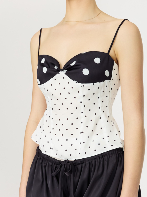 CARLSON CAMI TOP (WHITE)