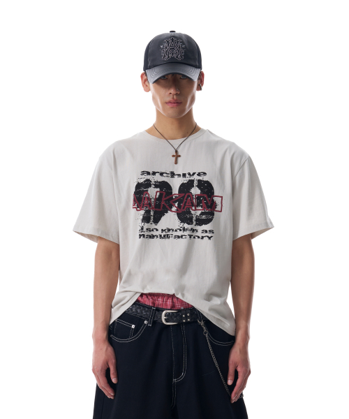 Painted 98 Half Top (Light Gray)