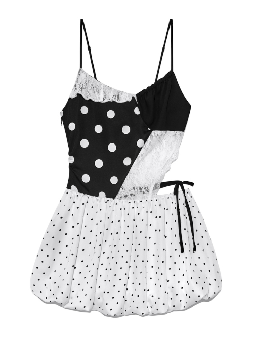 LOVE CRUSH MINI DRESS (MONO)