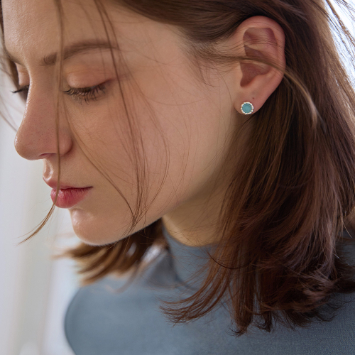 [실버925] 뉴아쥬 파스텔 귀걸이