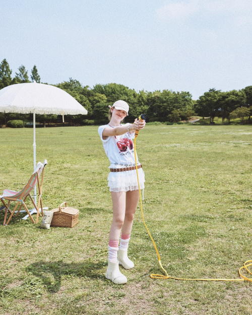 썸머 시스루 레그 워머 OZAYGA230I