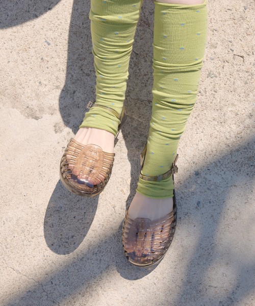 GLAIR STRAPPY SANDALS(CLEAR) - 5 colors