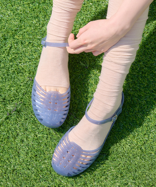 GLAIR STRAPPY SANDALS(CLEAR) - 5 colors