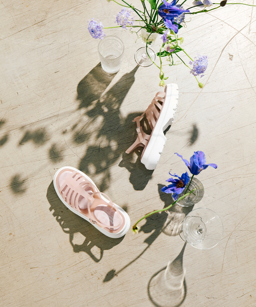 GLAIR PLATFORM SANDALS - 9 colors