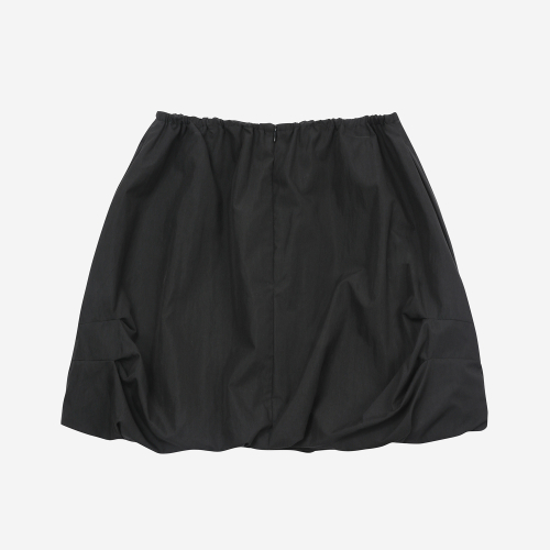 벌룬 숏 스커트 팬츠 블랙 4W251W003