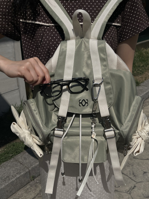 Bow Backpack (Mute Khaki)