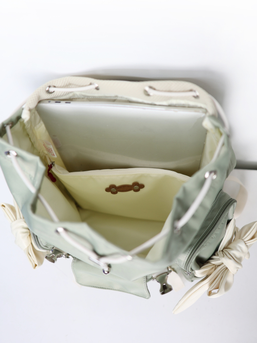 Bow Backpack (Mute Khaki)
