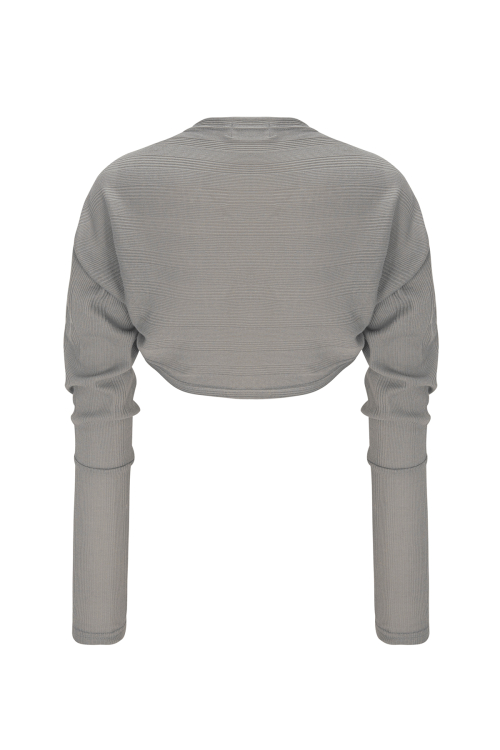BERRY BOLERO-ASH BEIGE