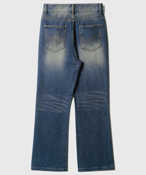 Arizona Flare Denim Pant Midblue ISLP2634
