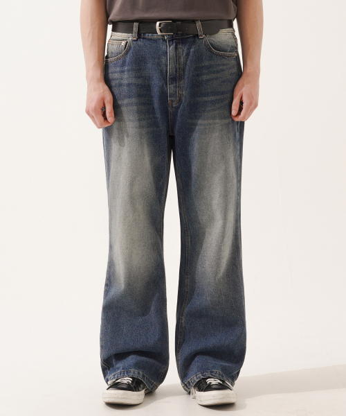Arizona Flare Denim Pant Midblue ISLP2634