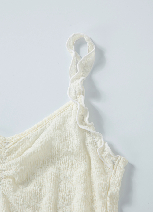 BLOSSOM MINI DRESS / IVORY