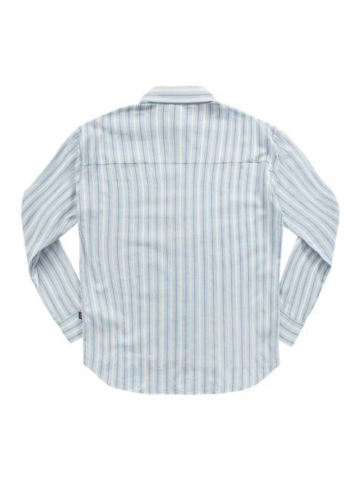 TROY STRIPE SHIRT / BLUE