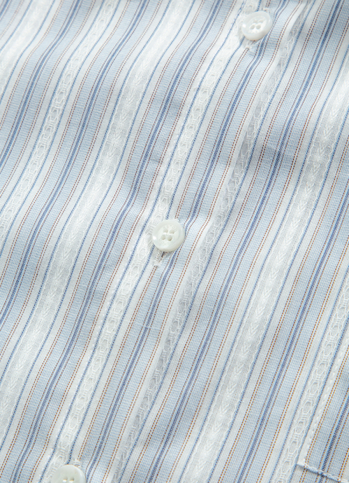 TROY STRIPE SHIRT / BLUE