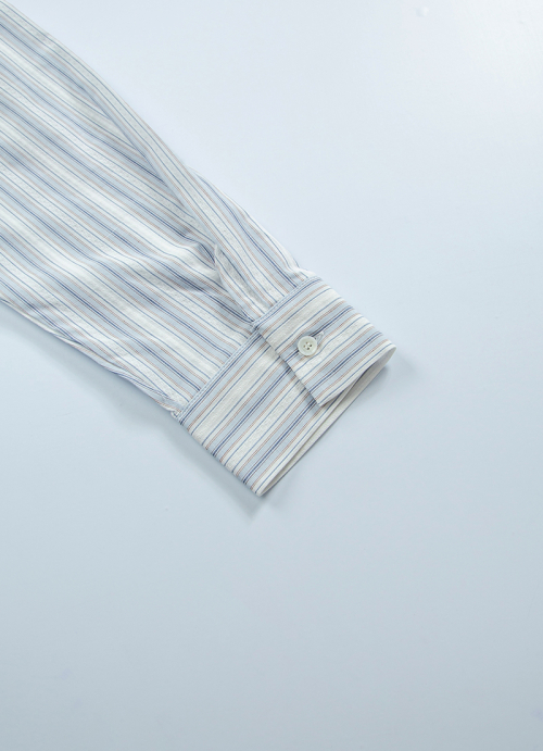 TROY STRIPE SHIRT / BLUE
