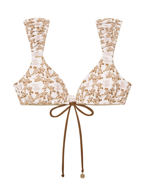 HUGGING BIKINI TOP (2 Colors)