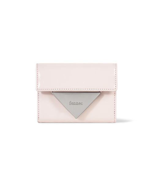 CRINKLE TRIANGLE DOCO WALLET - BLOSSOM