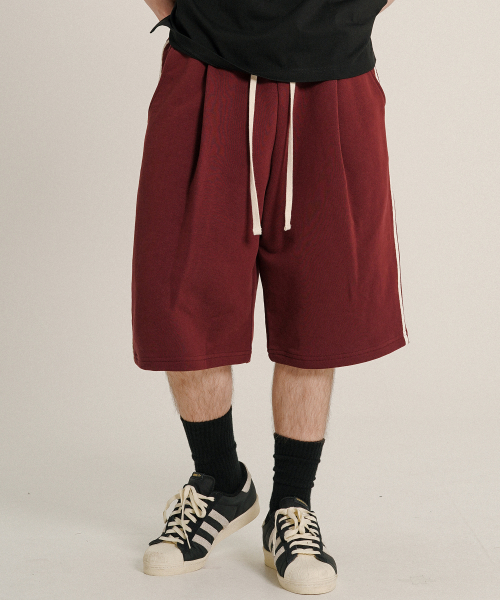 [2PACK] Side track half sweat pants OYSP2627