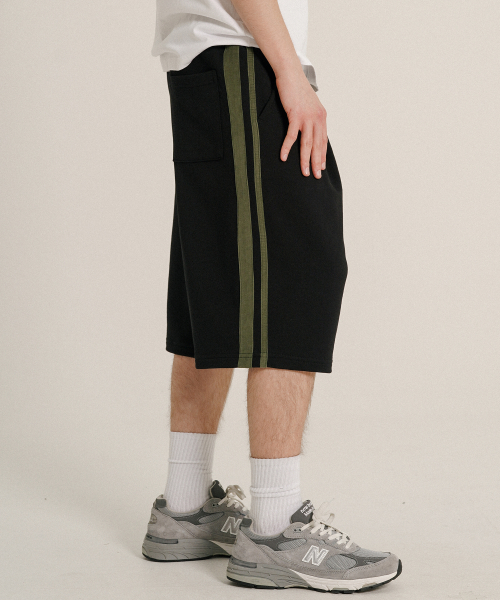 [2PACK] Side track half sweat pants OYSP2627