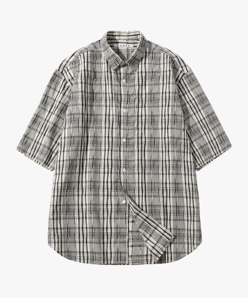 Crinkle Check Half Shirts - 6 Colors