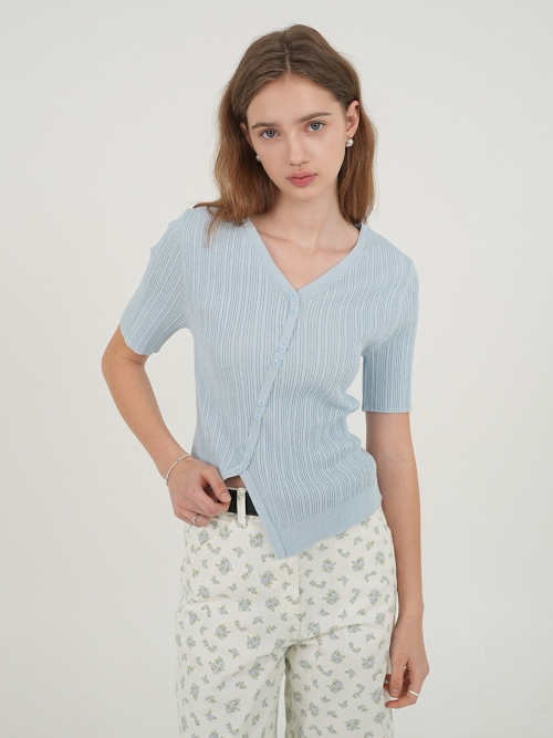 Asymmetric Diagonal Pullover NEK5MP531