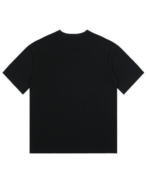 GT199 어네스티캣 카모 반팔 티셔츠 (BLACK)