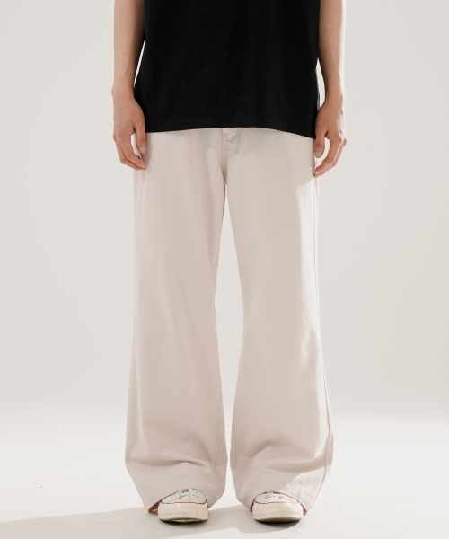 Rost Flare Cotton Pant Cream JULP2653